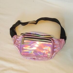Holographic Pink Fanny Pack
